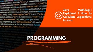 Expert Reveals The POWER Of Java Math.log For EASY Calculations