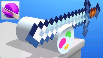 ASMR Slicing game Very satisfying and relaxing Gameplay Walkthrough MAXFD43