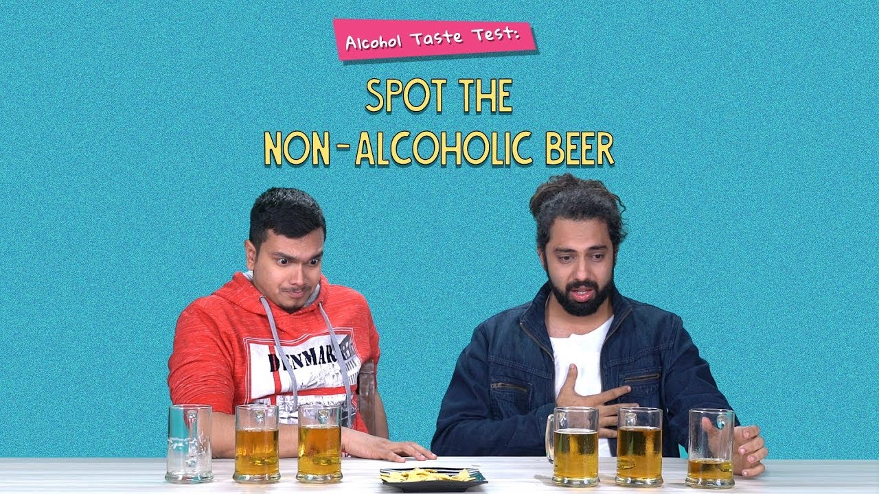 Alcohol Taste Test Spot The NonAlcoholic Beer Ft. Sonali & Akshay