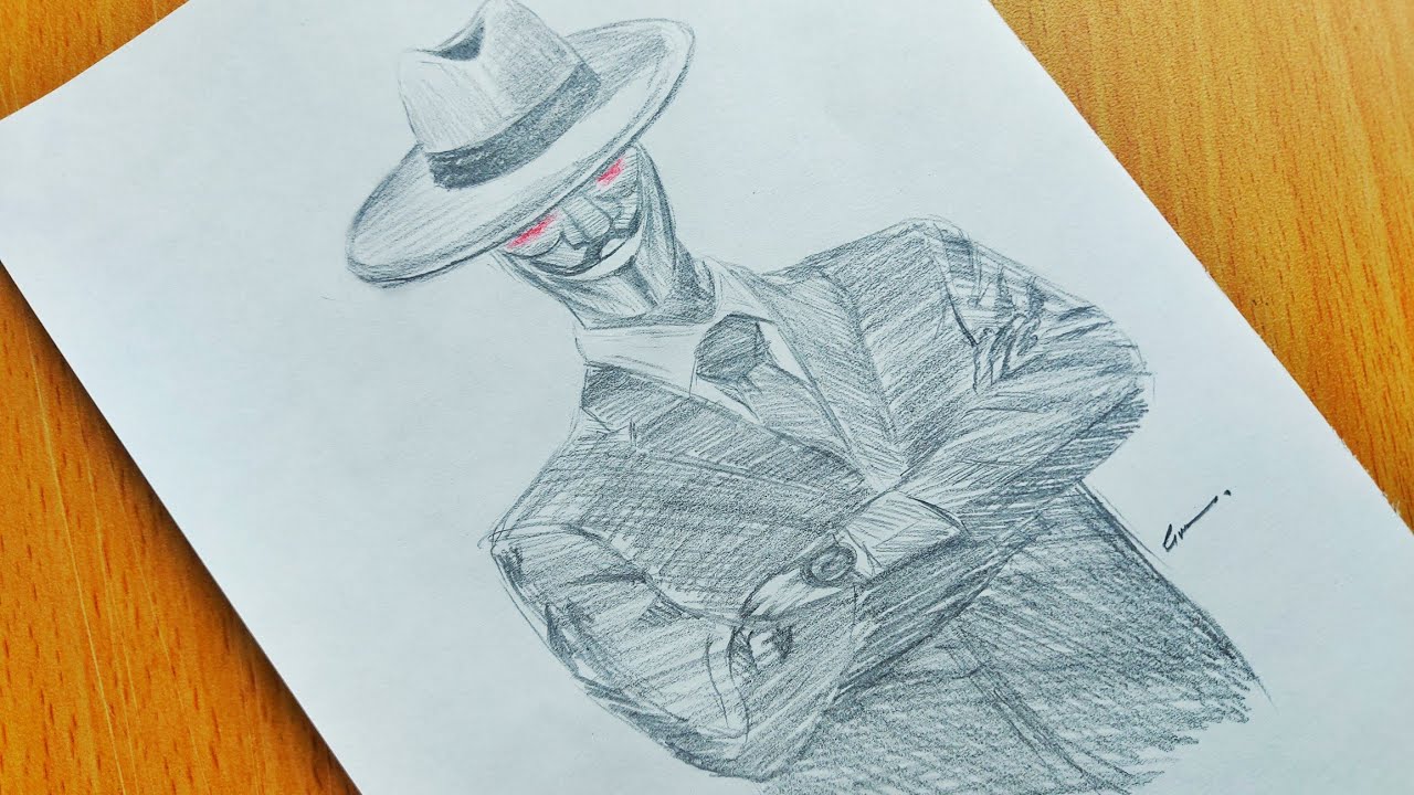 how to draw vendetta mask || vendetta mask drawing || vendetta drawing || motivational art world