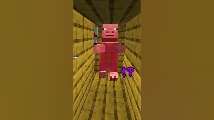 ブタの逆襲😱【 マイクラ / Minecraft 】#Shorts