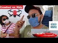 CRASHED MY DRONE FROM A MOVING SHIP || Alibag to Mumbai on M2M Ferry (RoRo) !!