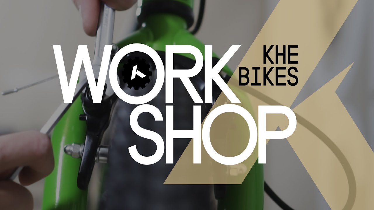 KHE BMX U-Bremse – Oil Slick Finish, 188 G, 7005 Aluminium, Mit Springhanger-Feder