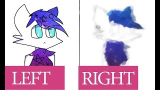 left and right hand challenge - speedpaint @DialunaStarcat