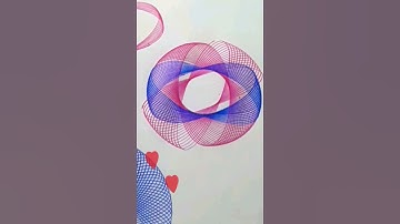 I create interesting and amazing designs with spirographs.