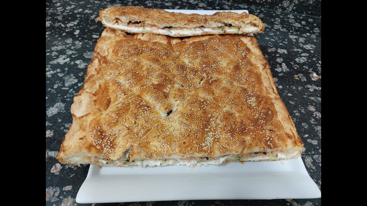 Hojaldre con salmón