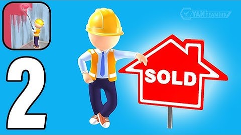 House Renovation Master - Gameplay Walkthrough Part 2 Tutorial House Sell (Android,iOS)