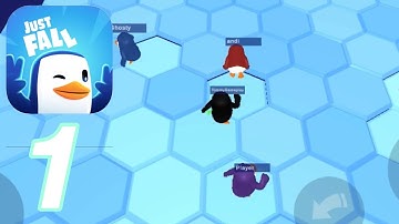 JustFall.LOL: Multiplayer game - Gameplay Walkthrough Part 1 - Casual Mode (iOS,Android)