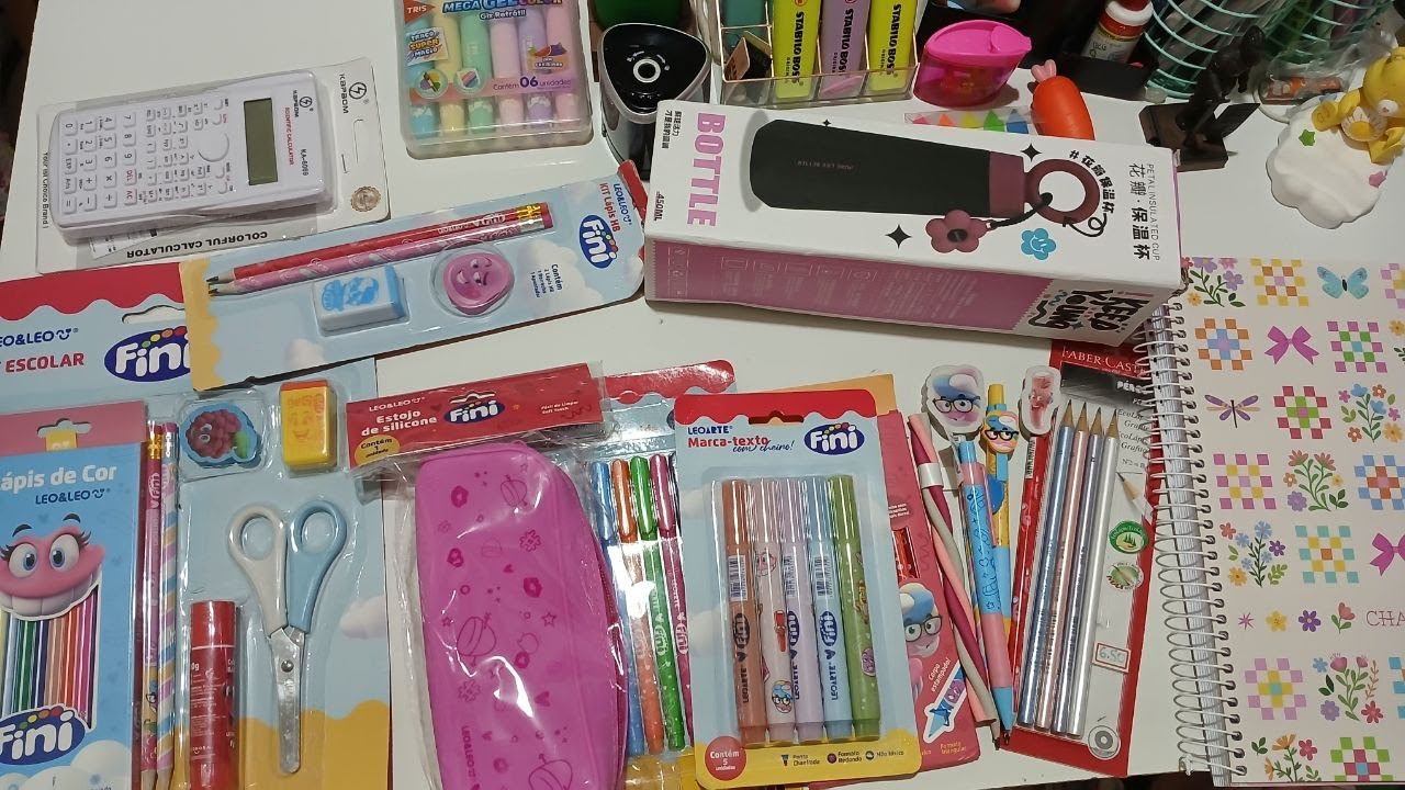MATERIAL ESCOLAR PARA FACULDADE - APAIXONADA EM CADA DETALHE