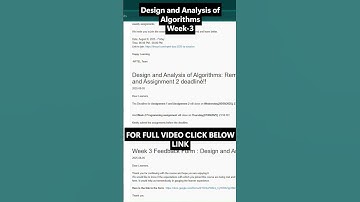 NPTEL Design and Analysis of Algorithms Week 3 Assignment Answers | NOC25-CS90 | Jul–Dec 2025
