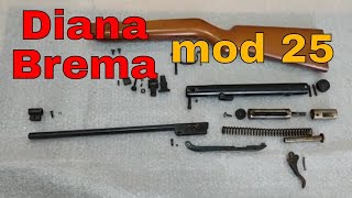 (Disassembly) Desmontar Brema Model 25 - Diana MOD 25