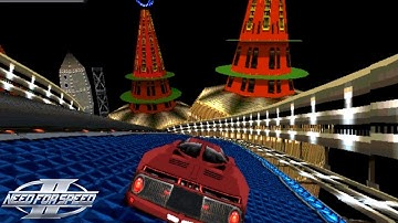 Need For Speed II (PC) 1997. Gameplay:  Isdera COMMENDATORE 112i. Monolithic Studios