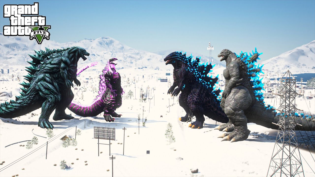 Godzilla Earth, Shin Godzilla vs Godzilla Ride, Godzilla BOB - Epic ...