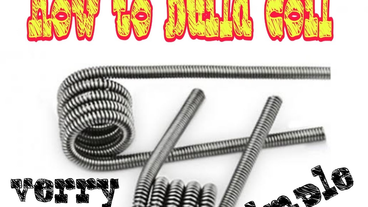 How to build coil for RDA single battery mod(for beginners) - YouTube