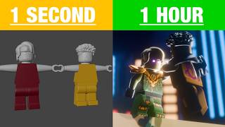 3D animating Lloyd and Arin fighting... (1 SECOND VS 1 HOUR)