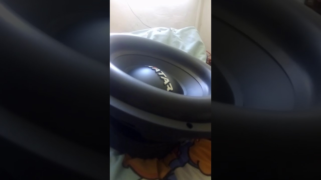 Разминка сабвуфера AVATAR SST-3012 - YouTube