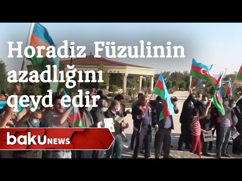 Horadiz Füzulinin azadlığını qeyd edir - Baku TV