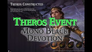 Theros Event Mono Black Devotion With Only Theros Cards