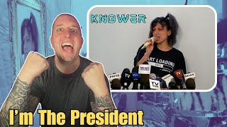 Drummer Reacts To Knower - I'm The President || Unreal Musicians