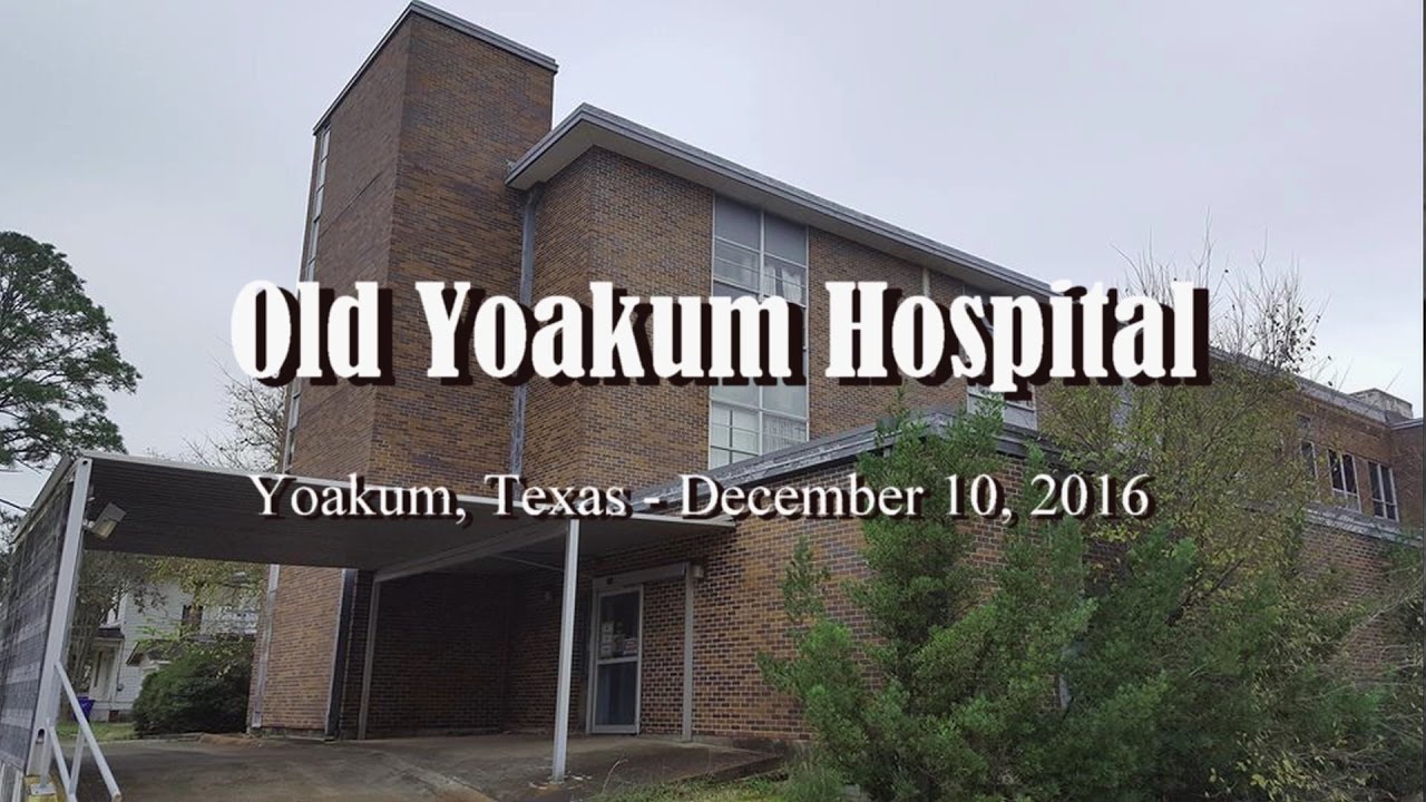 PreHunt Videos from Old Yoakum Hospital Video 1 YouTube