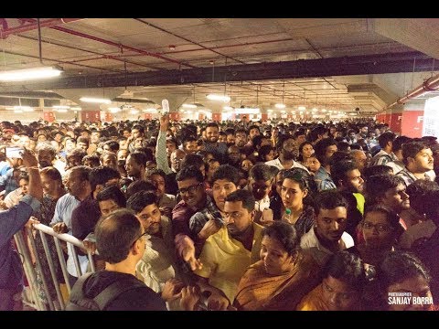 Crowds at IKEA India opening day