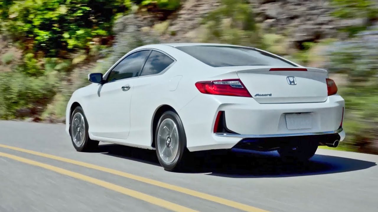 NEW 2016 Honda Accord Coupe  Footage  YouTube