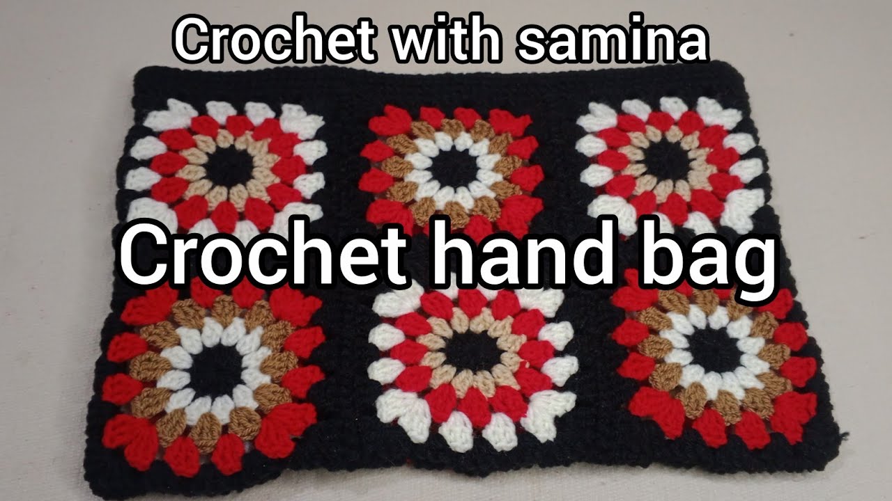 Crochet purse design for beginners | how to crochet hand bag @CrochetWithSamina9481 