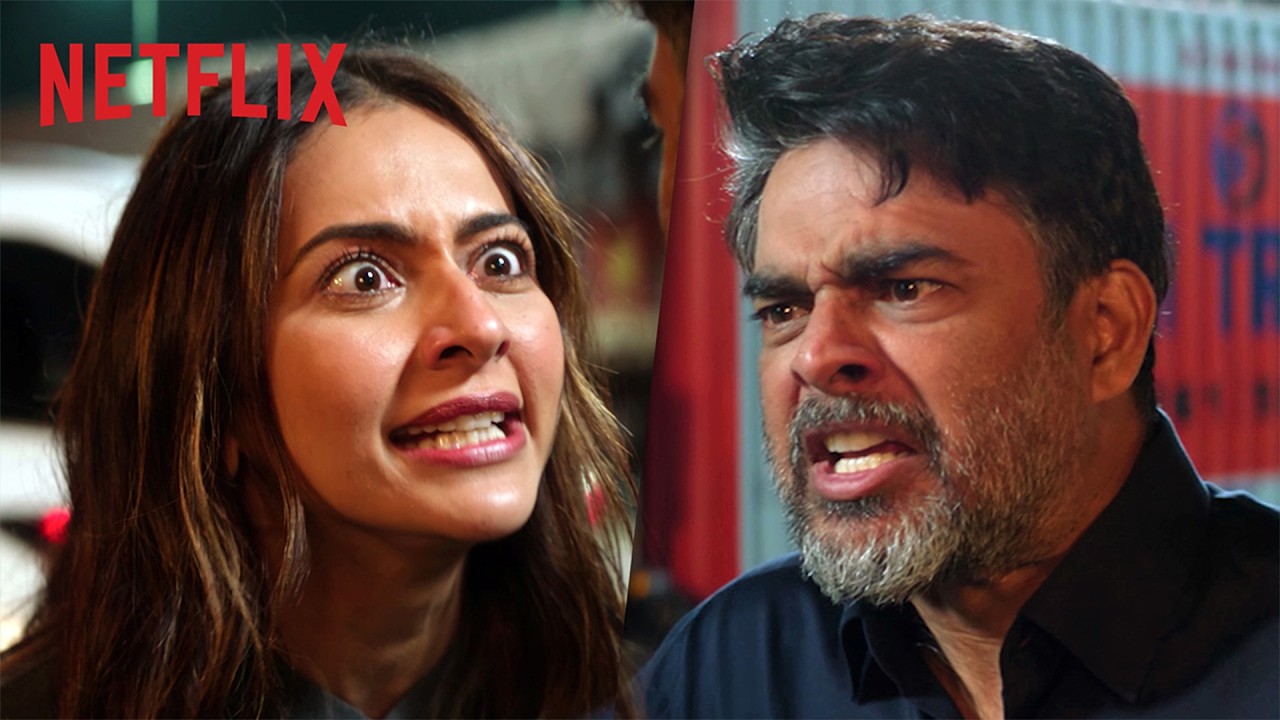 Madhavan LOSES IT When Rakulpreet Defends Ajay Devgn 🤯 | De De Pyaar De 2 | Netflix India