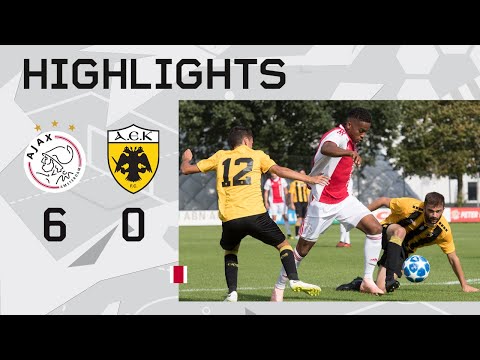 Highlights Ajax O19 - AEK Athene O19 (Youth League)