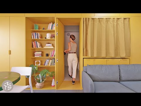 Video: Inspirerende Lille Lejlighed med Vintage Detaljer