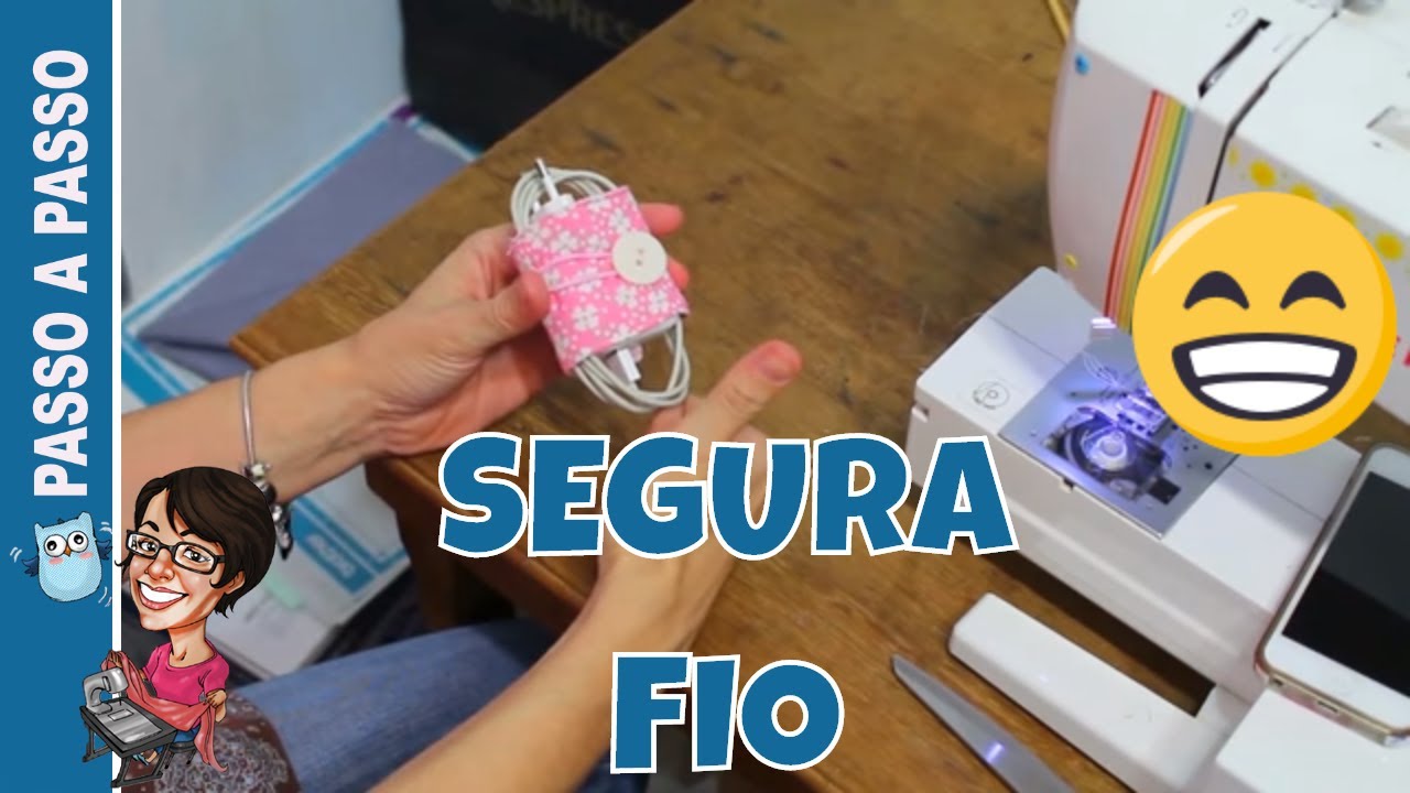 Aprenda Como Fazer Segura Fio em Tecido - Costura Criativa e Artesanato em Tecido