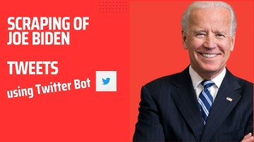 Scraping of Joe Biden Tweets using Twitter Scraping Bot | Python project - ChatGPT 4