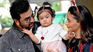 Ranveer kapoor & Alia Kapoor with beautiful daughter Raha kapoor ❣️ #raha ki 1st video viral