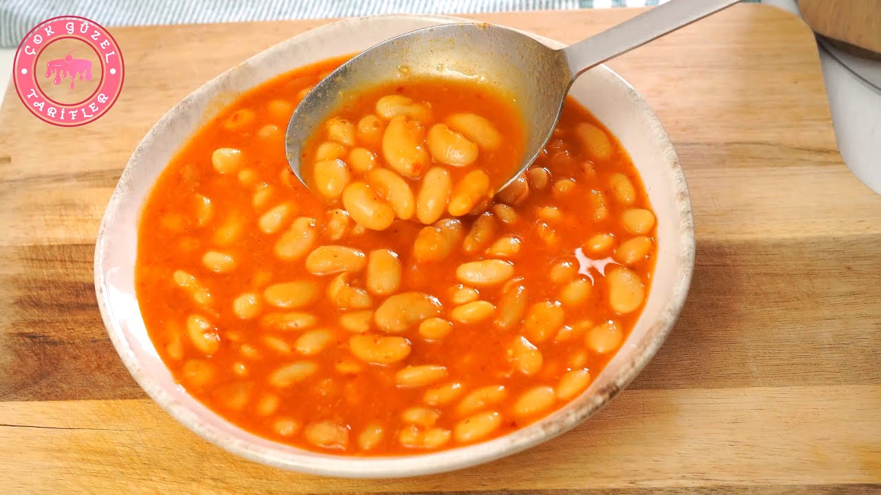Lokanta Usulü Kuru Fasulye Tarifi 👌 Tam Kıvamında Kuru Fasulye Nasıl Yapılır? Nefis Yemek Tarifleri