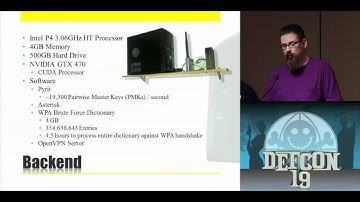 DEFCON 19 (2011) - Wireless Aerial Surveillance Platform