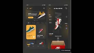 Nike Shoes app design!! Do you need a tutorial for this?#figmadesign #figmaplugin #tutorial  #design screenshot 5
