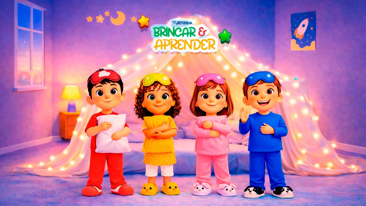 Hora de Dormir com Jesus | Música Cristã Infantil para Crianças Pequenas