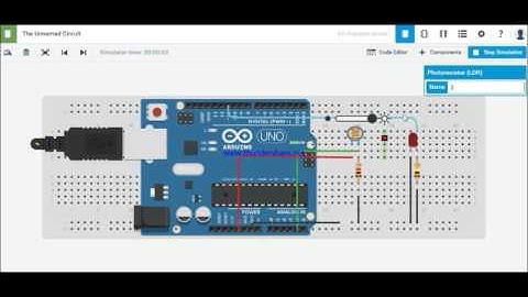 Photoresistor  LED Arduino Project