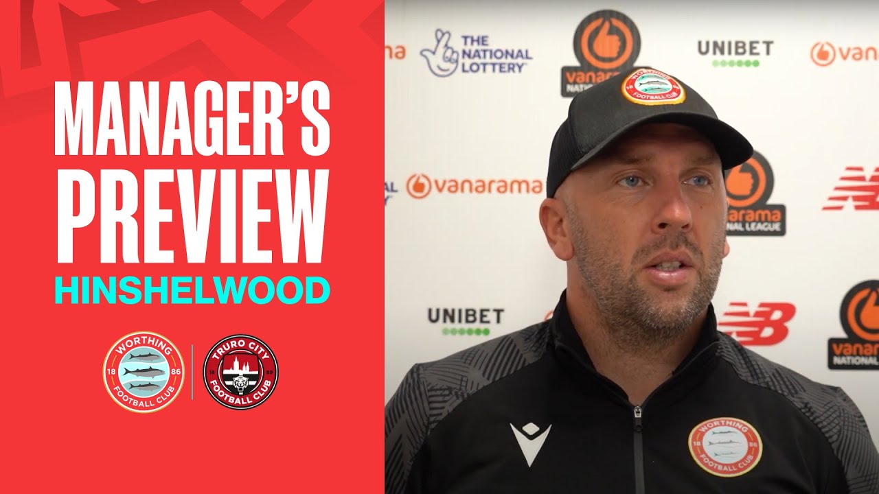 "There is plenty for us to be working on" | Adam Hinshelwood | Truro City Preview