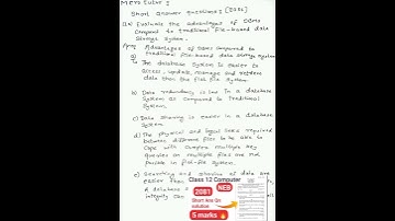 Class 12 Computer paper solution 2080/81 |Computer Neb #paper #solution