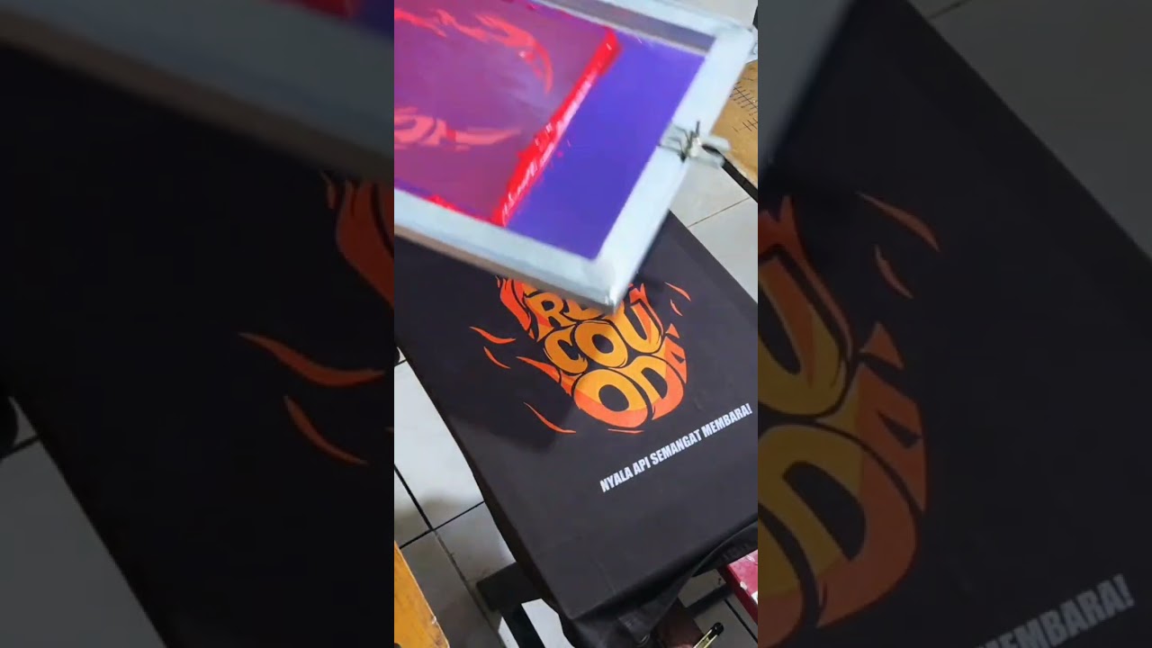 sablon plastisol 5 warna 