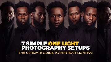 7 Simple One Light Portrait Setups | The Ultimate Guide to One Light Photography