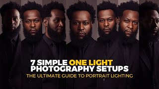 7 Simple One Light Portrait Setups | The Ultimate Guide to One Light Photography