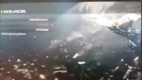 Call of Duty Ghosts  - Squads Multiplayer Teaser - COD Ghosts Online Menu Footage!!!