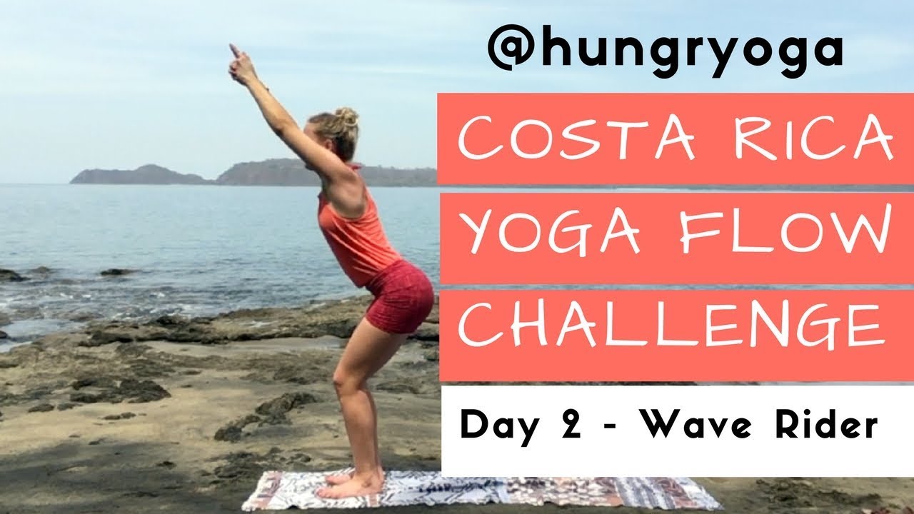 Costa Rica Yoga Flow Day 2 Wave Rider YouTube
