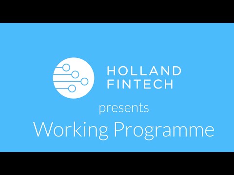 Holland Fintech Working Programme: Peer Groups, Working Groups and Expert Groups Holland Fintech Working Programme: Peer Groups, Working Groups and Expert Groups