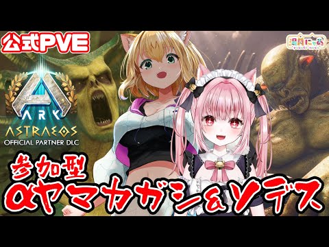 【ASA Astraeos】アストレオスαボス戦！ヤマカガシ&ソデスをタマちゃんと参加型で行くぞ😸公式PVE [ARK: Survival Ascended]/ Vtuber 湯月にゃあ