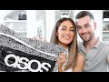 MY HUSBAND DOES MY ASOS HAUL | Lydia Elise Millen