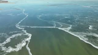 1-9-25 drone view Linwood Mi