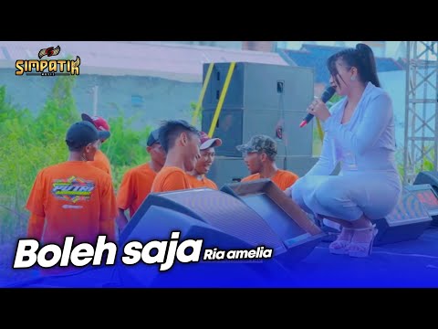 BOLEH SAJA - RIA AMELIA - LIVE SIMPATIK MUSIC KLK AUDIO - TEMBAKAU BALAP 51 DUWE GAWE
